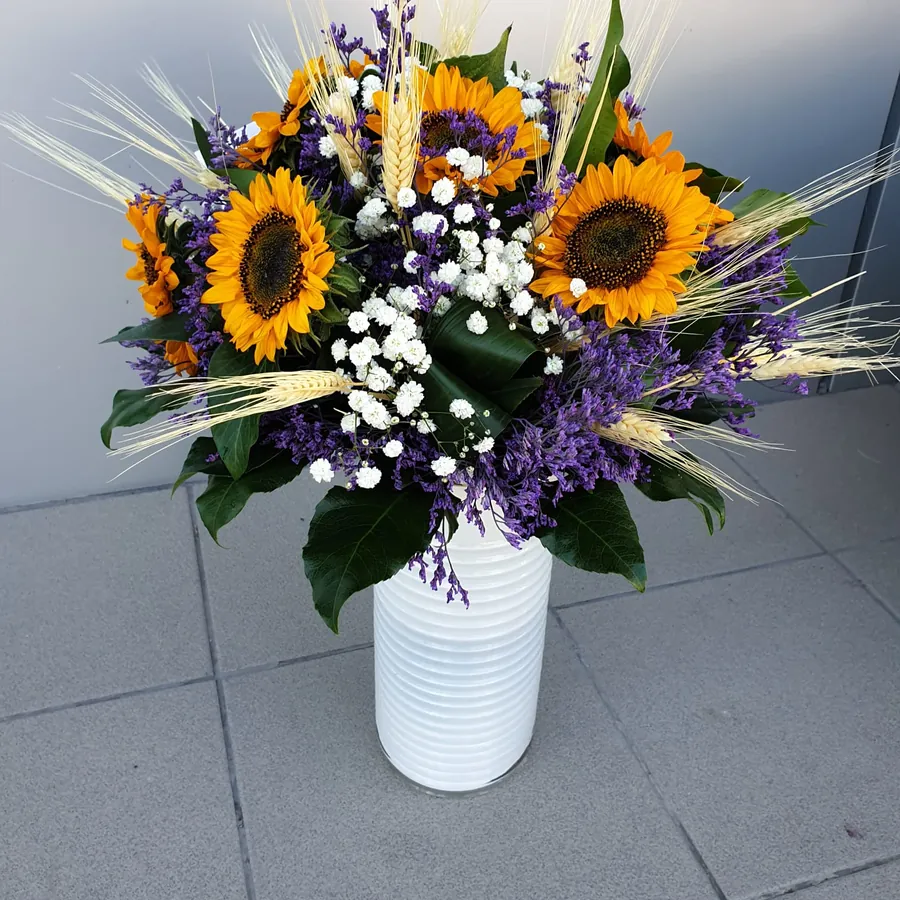 Buchet floarea soarelui